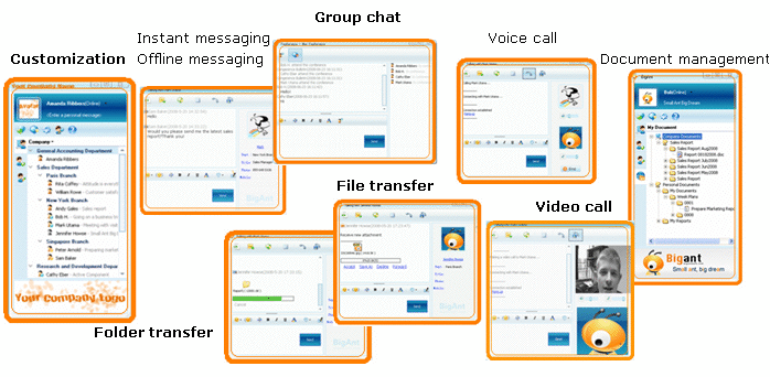 BigAnt LAN Messenger 2.92 full